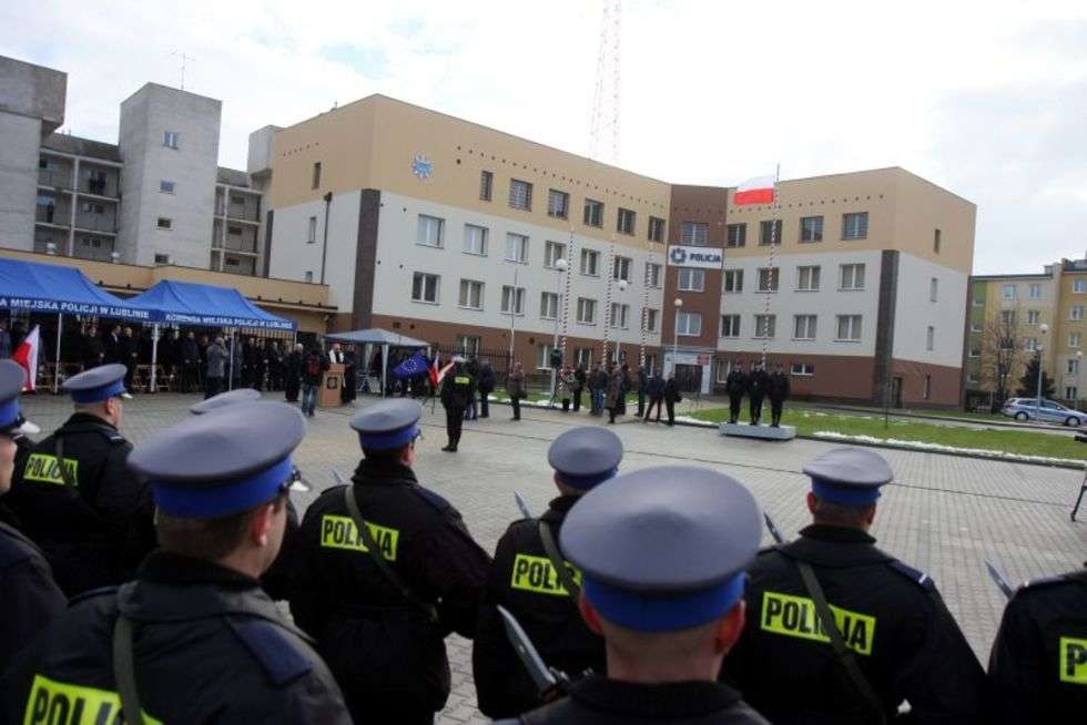  Otwarcie VII Komisariatu Policji w Lublinie (zdjęcie 6) - Autor: Jacek Świerczyński