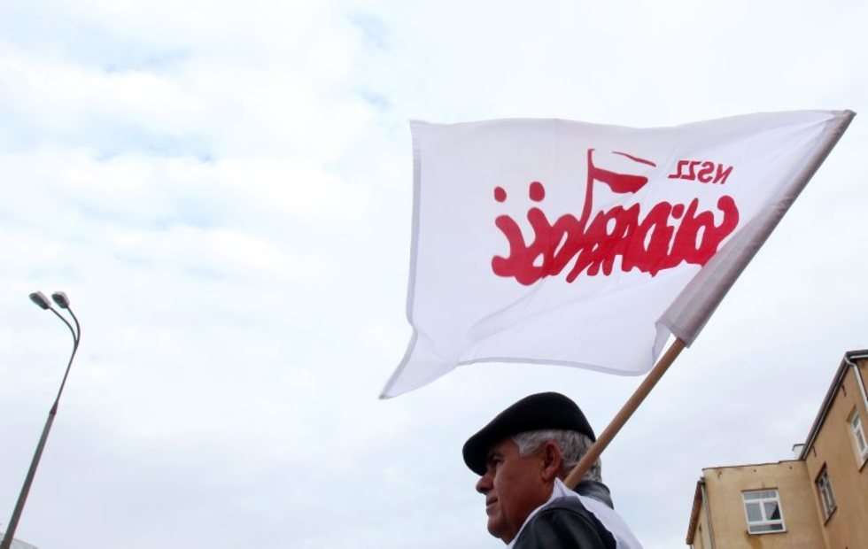 Pikieta Solidarności w obronie związkowca  (zdjęcie 4) - Autor: Dorota Awiorko - Klimek