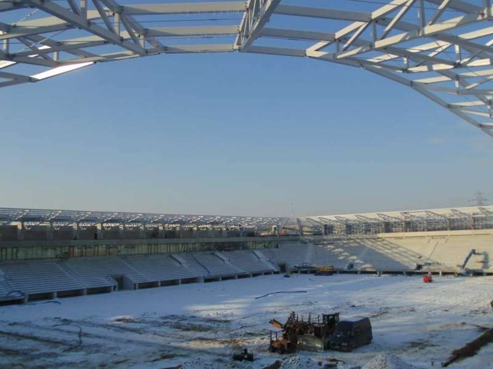  Budowa stadionu przy ul. Krochmalnej (zdjęcie 11) - Autor: UM Lublin