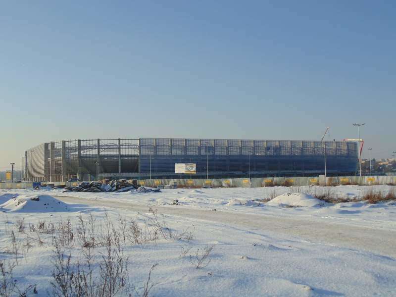 Budowa stadionu przy ul. Krochmalnej