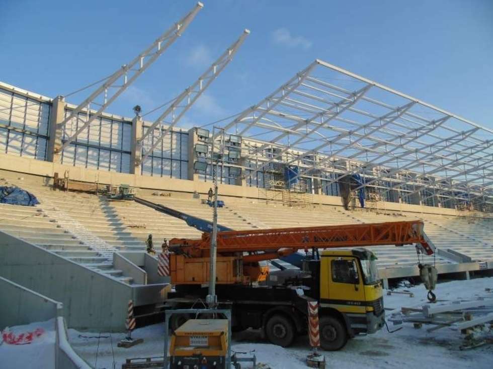  Budowa stadionu przy ul. Krochmalnej (zdjęcie 33) - Autor: UM Lublin