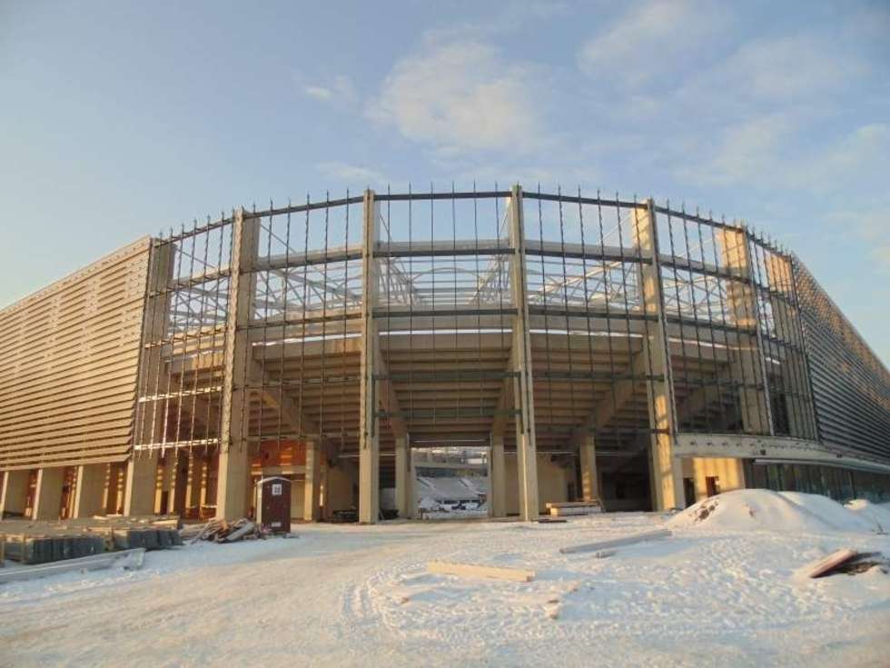  Budowa stadionu przy ul. Krochmalnej  - Autor: UM Lublin