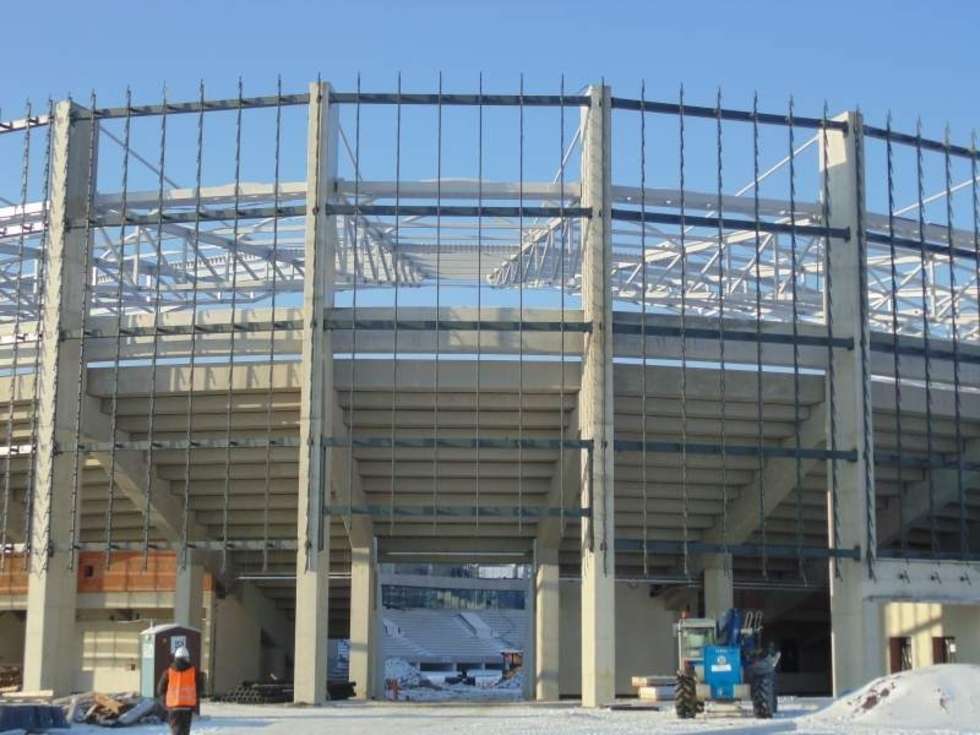  Budowa stadionu przy ul. Krochmalnej (zdjęcie 4) - Autor: UM Lublin