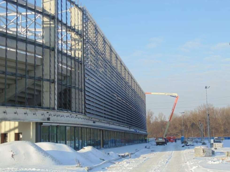  Budowa stadionu przy ul. Krochmalnej (zdjęcie 5) - Autor: UM Lublin