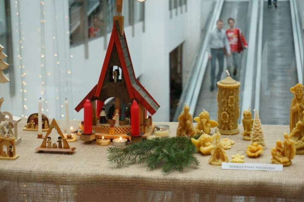  Wystawa szopek bożonarodzeniowych odbyła się w lubelskiej galerii handlowej Gala. Fot. Maciej Kaczanowski