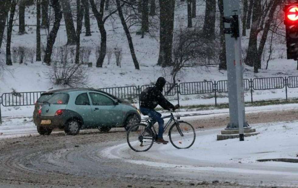  Nareszcie zima! Śnieżyca w Lublinie