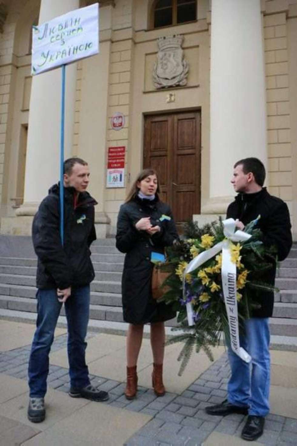  Lublin - marsz poparcia dla Ukrainy  - Autor: Wojciech Nieśpiałowski