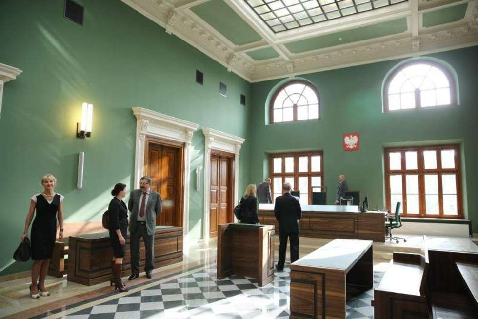  Po trzech latach remontu oddano do użytku budynek sądu rejonowego w Lublinie przy Krakowskim Przedmieściu. Fot. Maciej Kaczanowski