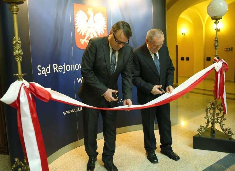 Po trzech latach remontu oddano do użytku budynek sądu rejonowego w Lublinie przy Krakowskim Przedmieściu. Fot. Maciej Kaczanowski