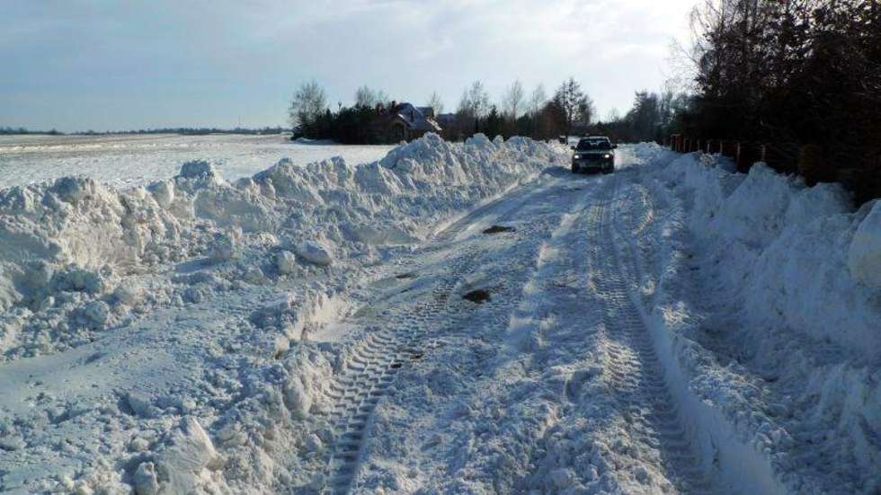  Zima w woj. lubelskim. Sytuacja na drogach (zdjęcie 7) - Autor: Tomasz Skrzypek