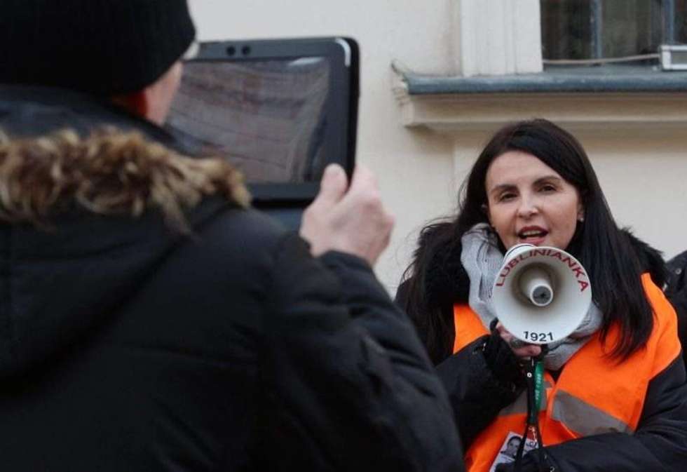  Protest pracowników TVP  - Autor: Dorota Awiorko - Klimek