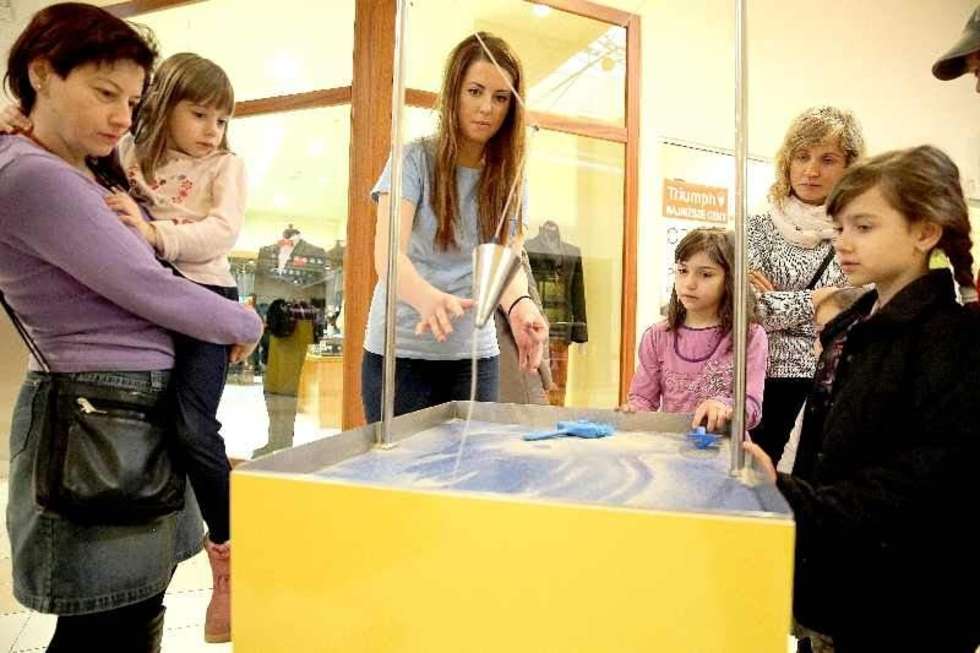  Mali Odkrywcy to interaktywna wystawa i warsztaty dla dzieci w Galerii Lubelskiej Carrefour, która potrwa do 16 bm. Fot. Maciej Kaczanowski