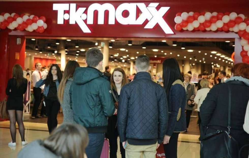  W Lublinie ruszył pierwszy sklep brytyjskiej sieci TK Maxx z markowymi ubraniami, butami i produktami dla domu w okazyjnych cenach. Fot. Maciej Kaczanowski