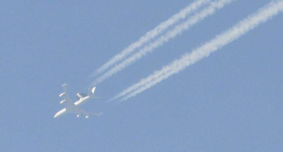  Samolot AWACS nad Lublinem i regionem  - Autor: Internauta Mariusz