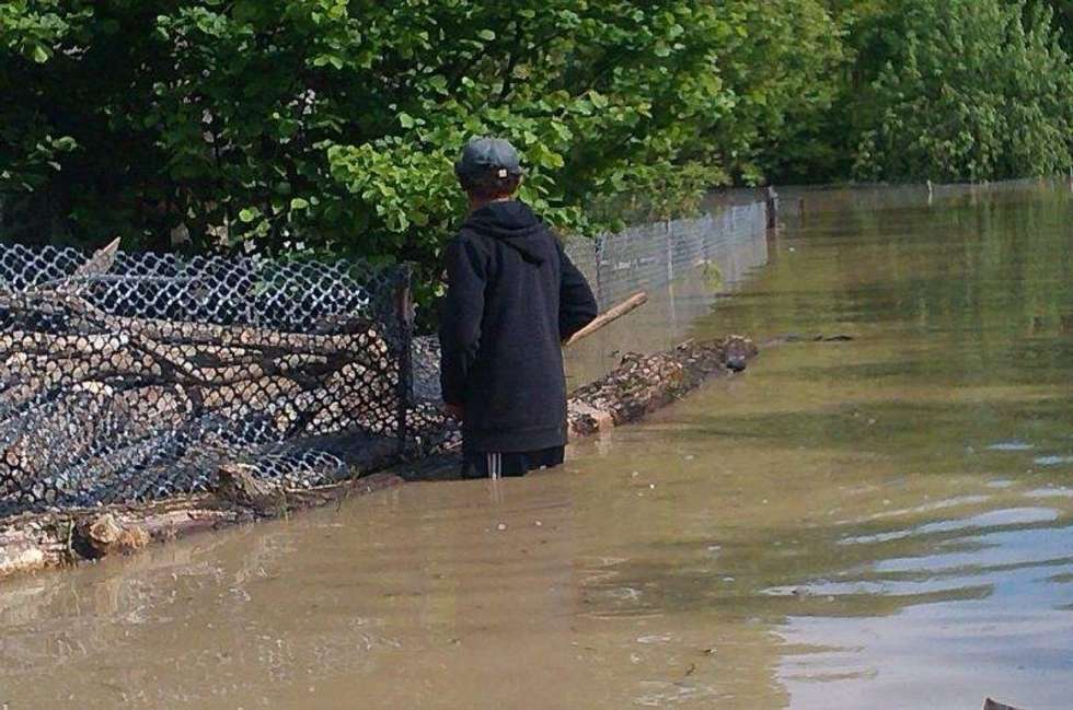  Alarm powodziowy w woj. lubelskim - zdjęcia internautów (zdjęcie 3) - Autor: Wiola Mi