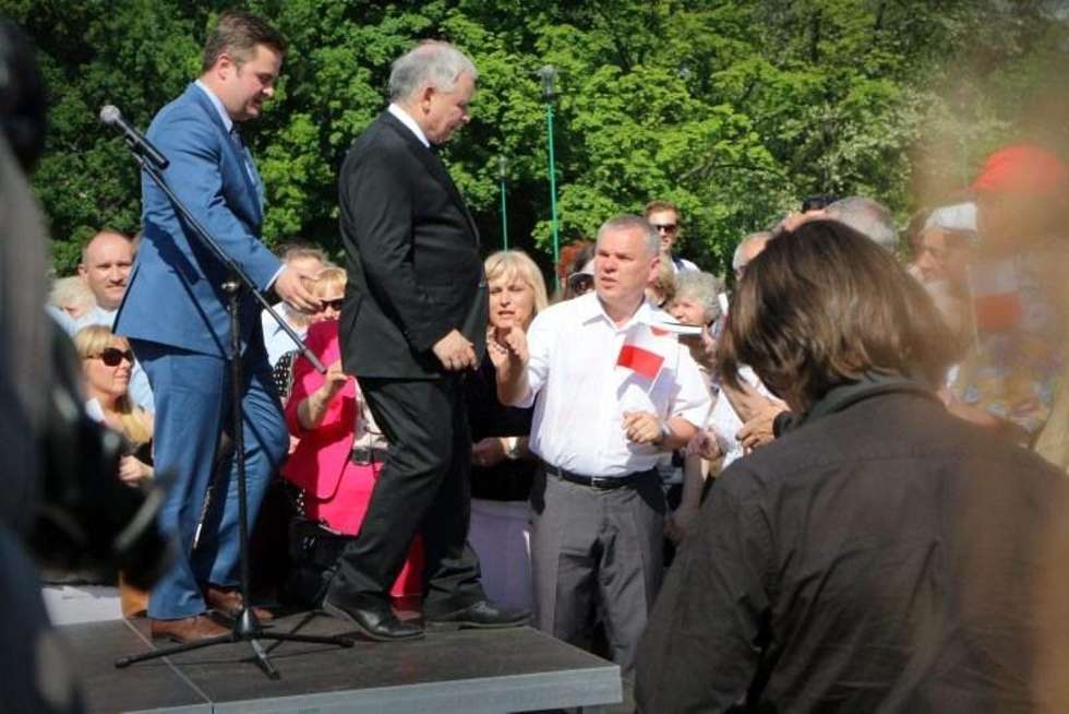  Jarosław Kaczyński w Lublinie (zdjęcie 4) - Autor: Wojciech Nieśpiałowski