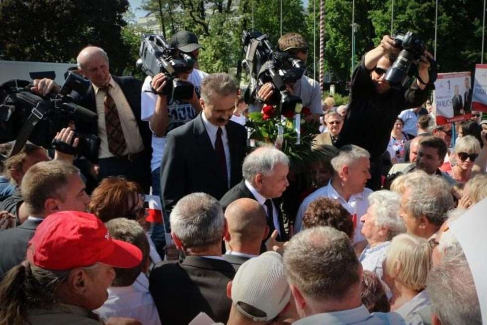  Jarosław Kaczyński w Lublinie (zdjęcie 6) - Autor: Wojciech Nieśpiałowski