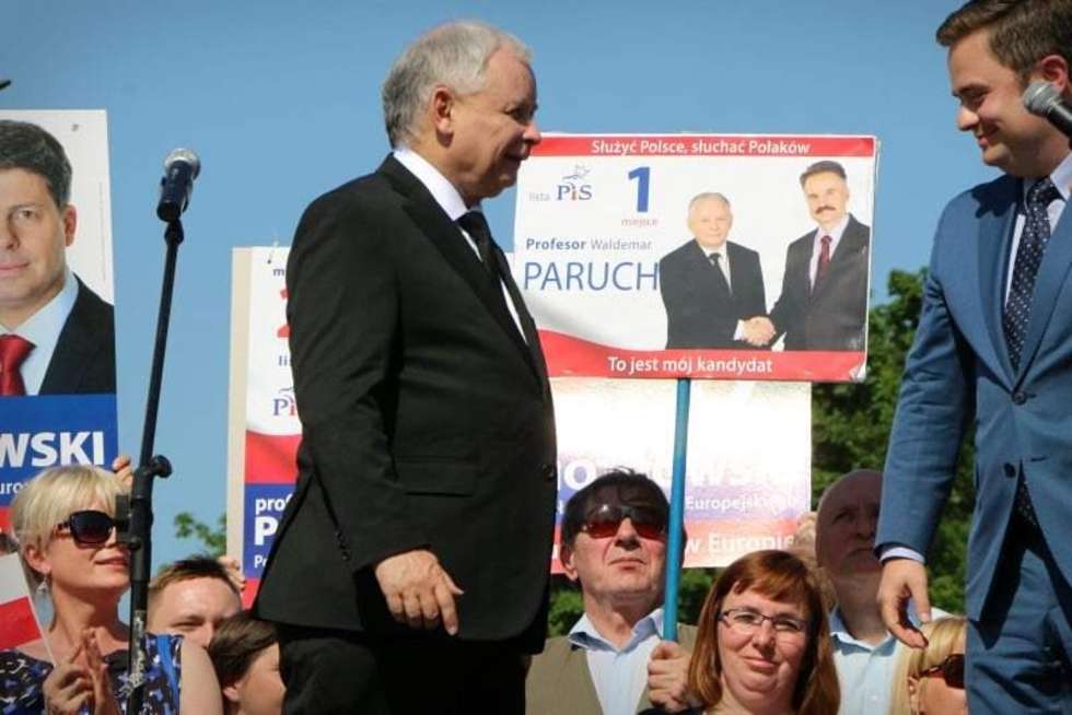  Jarosław Kaczyński w Lublinie (zdjęcie 7) - Autor: Wojciech Nieśpiałowski
