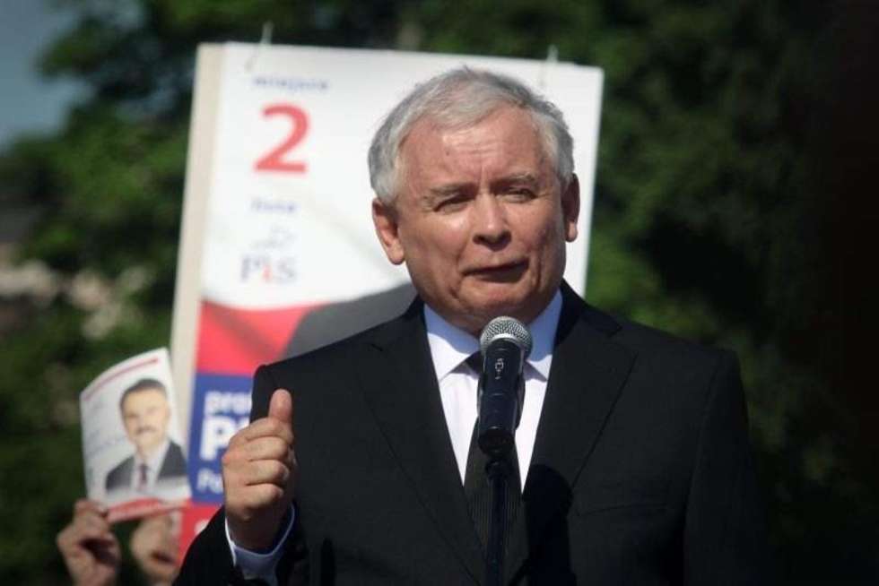  Jarosław Kaczyński w Lublinie  - Autor: Wojciech Nieśpiałowski