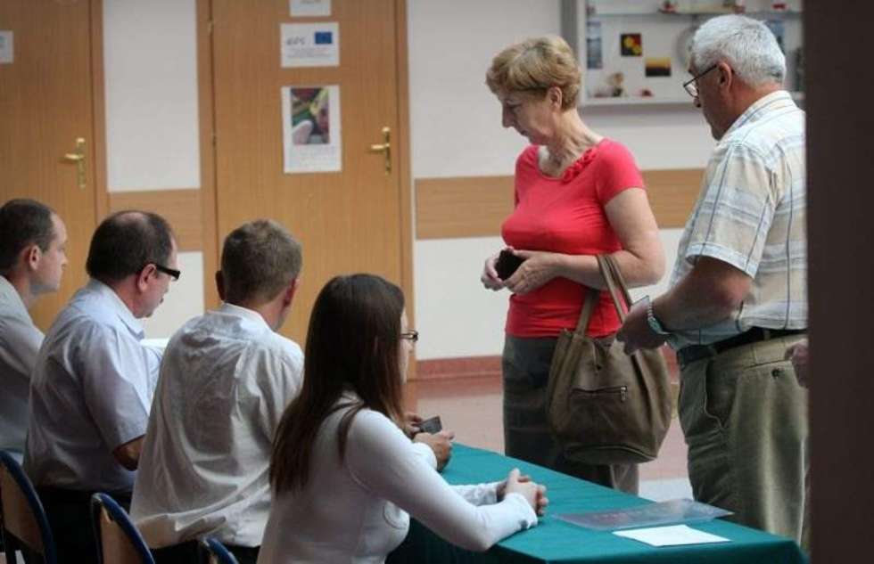  Eurowybory w Lublinie (zdjęcie 15) - Autor: Wojciech Nieśpiałowski