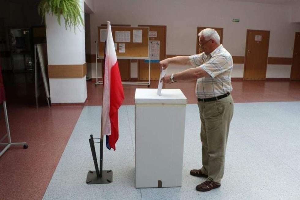  Eurowybory w Lublinie (zdjęcie 20) - Autor: Wojciech Nieśpiałowski