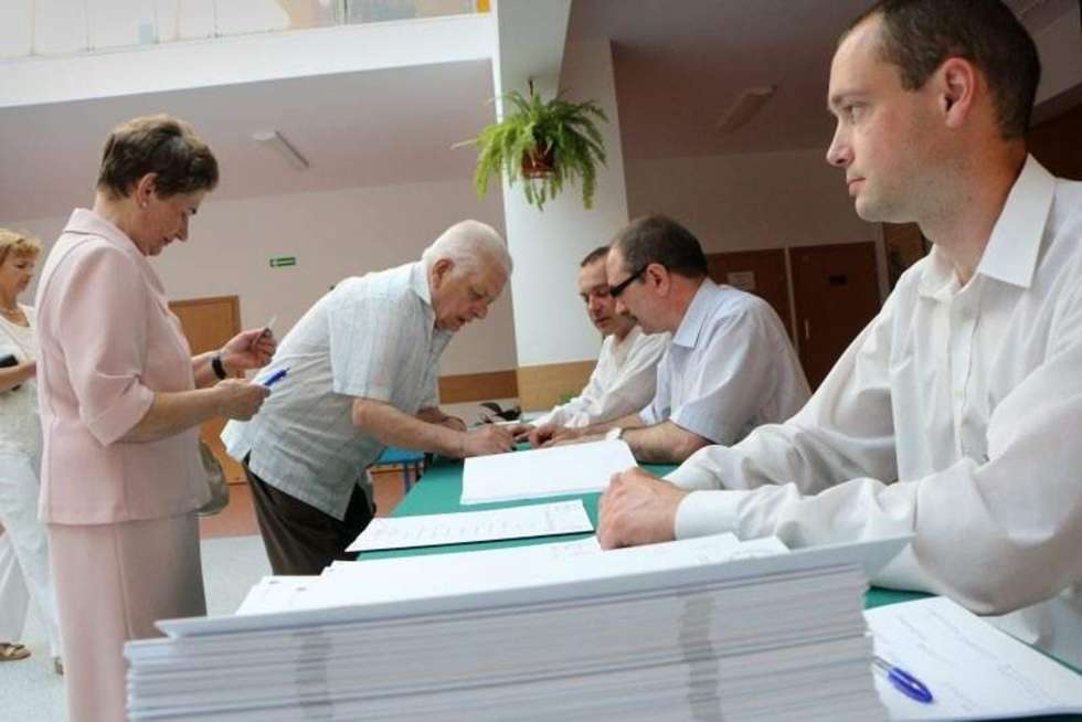  Eurowybory w Lublinie (zdjęcie 5) - Autor: Wojciech Nieśpiałowski