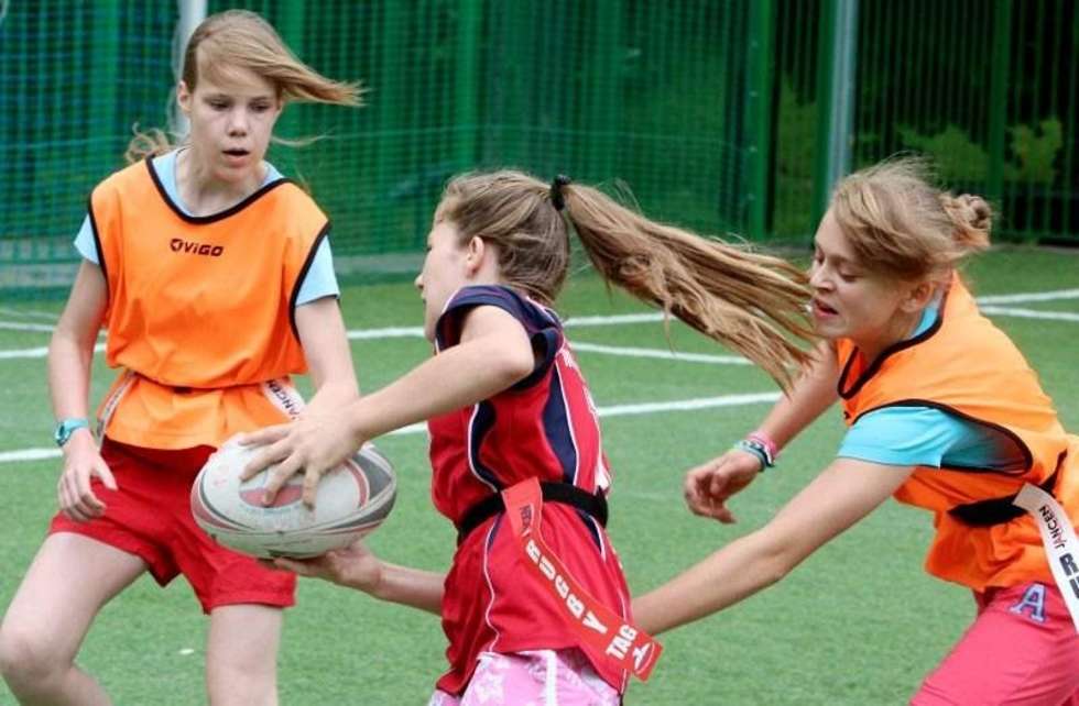  Turniej dziewcząt w rugby TAG (zdjęcie 12) - Autor: Dorota Awiorko - Klimek