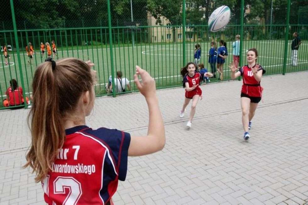  Turniej dziewcząt w rugby TAG (zdjęcie 5) - Autor: Dorota Awiorko - Klimek