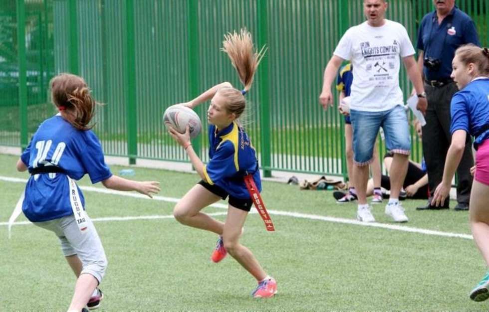  Turniej dziewcząt w rugby TAG (zdjęcie 7) - Autor: Dorota Awiorko - Klimek
