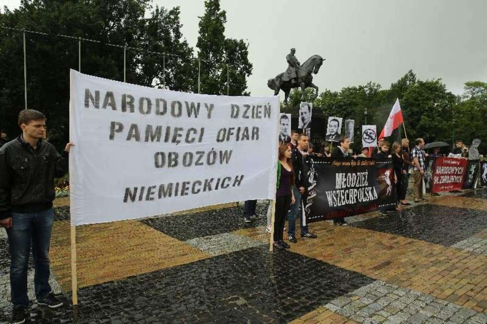  Pikieta ONR w Lublinie (zdjęcie 2) - Autor: Maciej Kaczanowski
