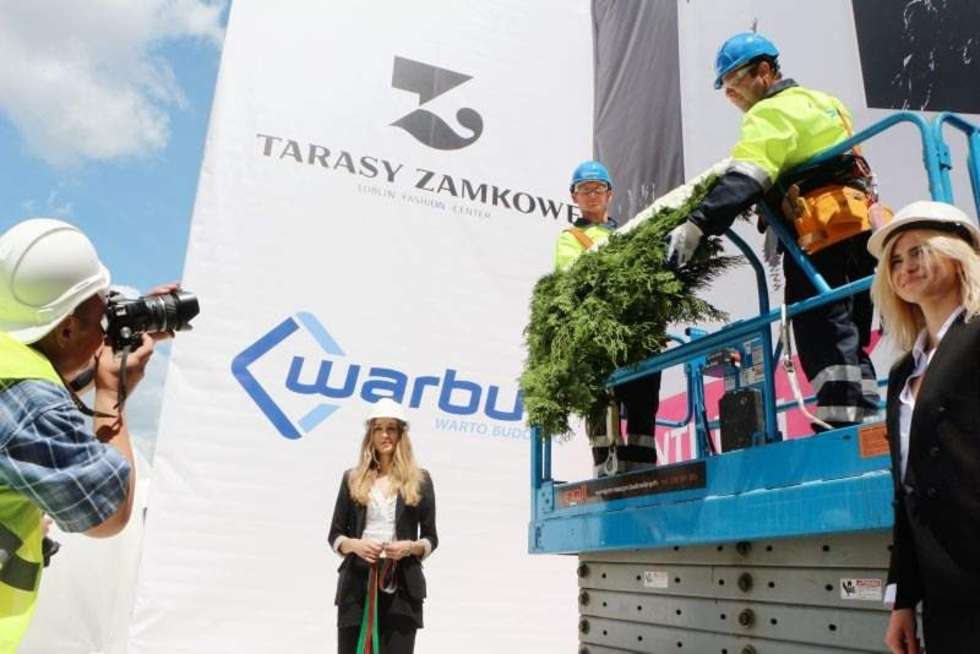  Tarasy Zamkowe w Lublinie - zawieszenie wiechy (zdjęcie 21) - Autor: Dorota Awiorko - Klimek