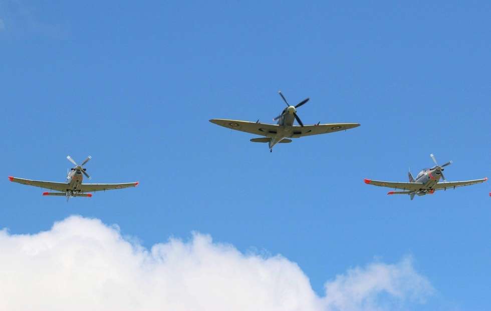 Spitfire nad Lublinem  (zdjęcie 5) - Autor: Maciej Kaczanowski