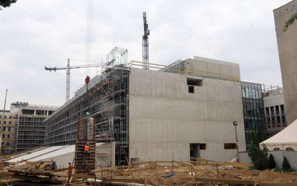  Kolejny etap budowy CSK (zdjęcie 5) - Autor: Wojciech Nieśpiałowski