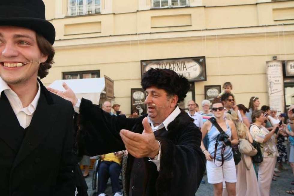  Wielkie Żydowskie Wesele inscenizowane już po raz czwarty na Starym Mieście w Lublinie. Fot. Maciej Kaczanowski