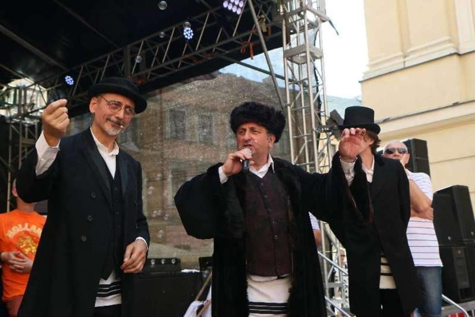  Wielkie Żydowskie Wesele inscenizowane już po raz czwarty na Starym Mieście w Lublinie. Fot. Maciej Kaczanowski
