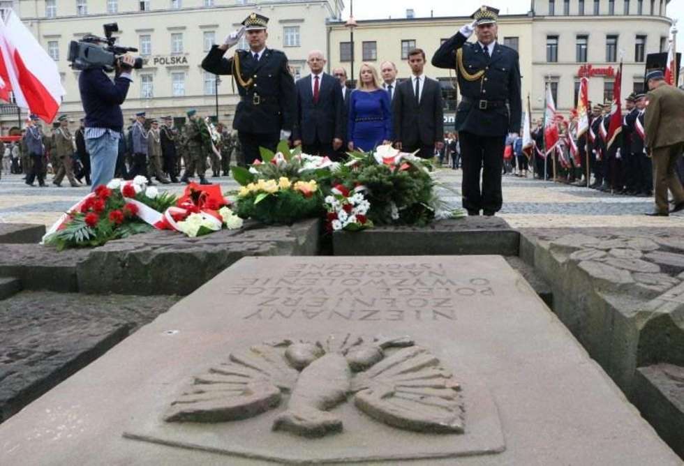  Lubelskie obchody rocznicy wybuchu II Wojny Światowej (zdjęcie 3) - Autor: Wojciech Nieśpiałowski