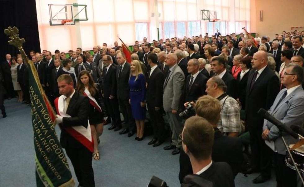  Wojewódzka inauguracja roku szkolnego (zdjęcie 17) - Autor: Wojciech Nieśpiałowski