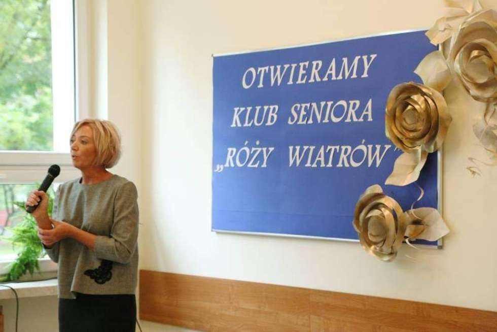  Otwarcie Klubu Seniora  Róży wiatrów w Szkole Podstawowej nr 40 w Lublinie. Fot. Maciej Kaczanowski