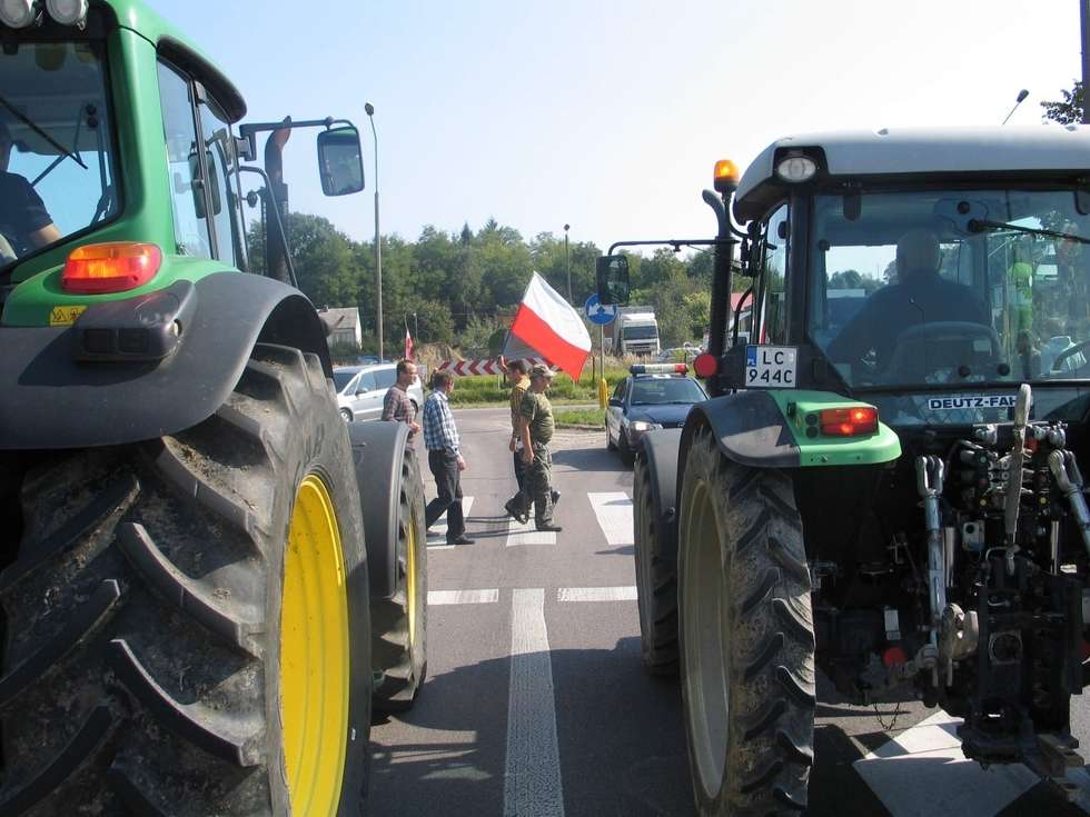  Protest plantatorów (zdjęcie 12) - Autor: Jacek Barczyński
