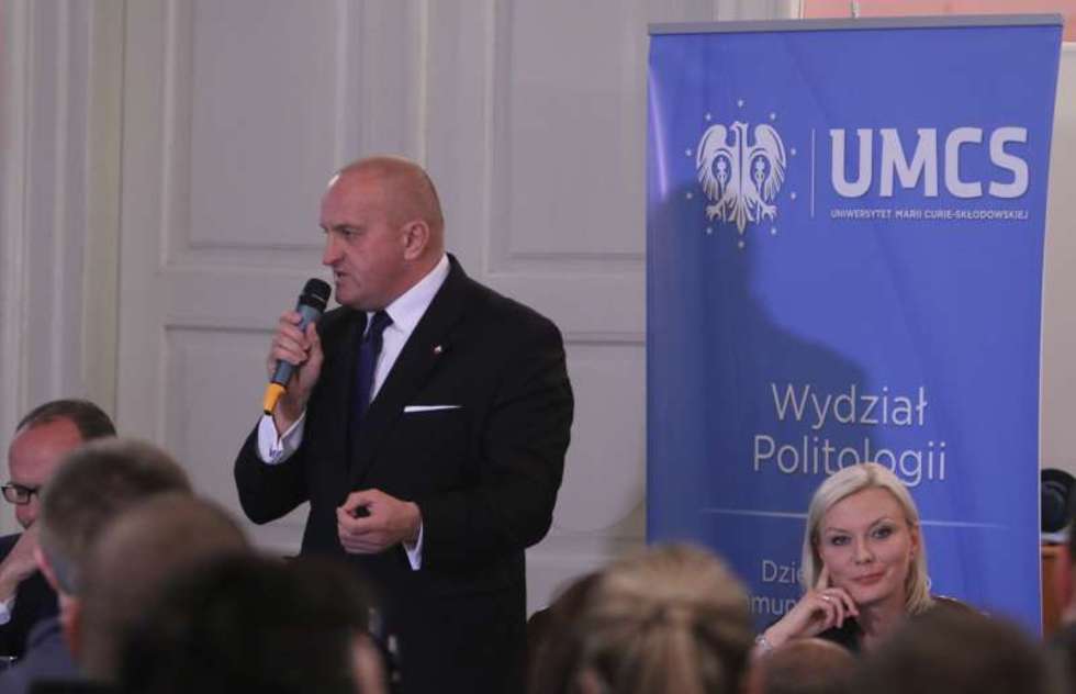  Debata kandydatów na prezydenta Lublina (zdjęcie 2) - Autor: Wojciech Nieśpiałowski