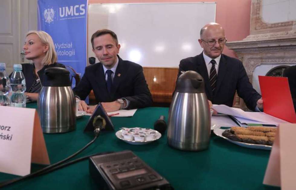  Debata kandydatów na prezydenta Lublina (zdjęcie 6) - Autor: Wojciech Nieśpiałowski