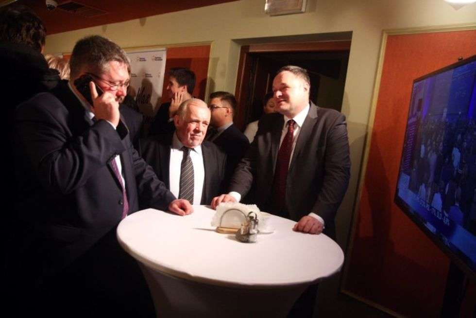  Wieczór wyborczy PO i PIS w Lublinie