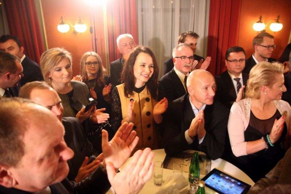  Wieczór wyborczy PO i PIS w Lublinie