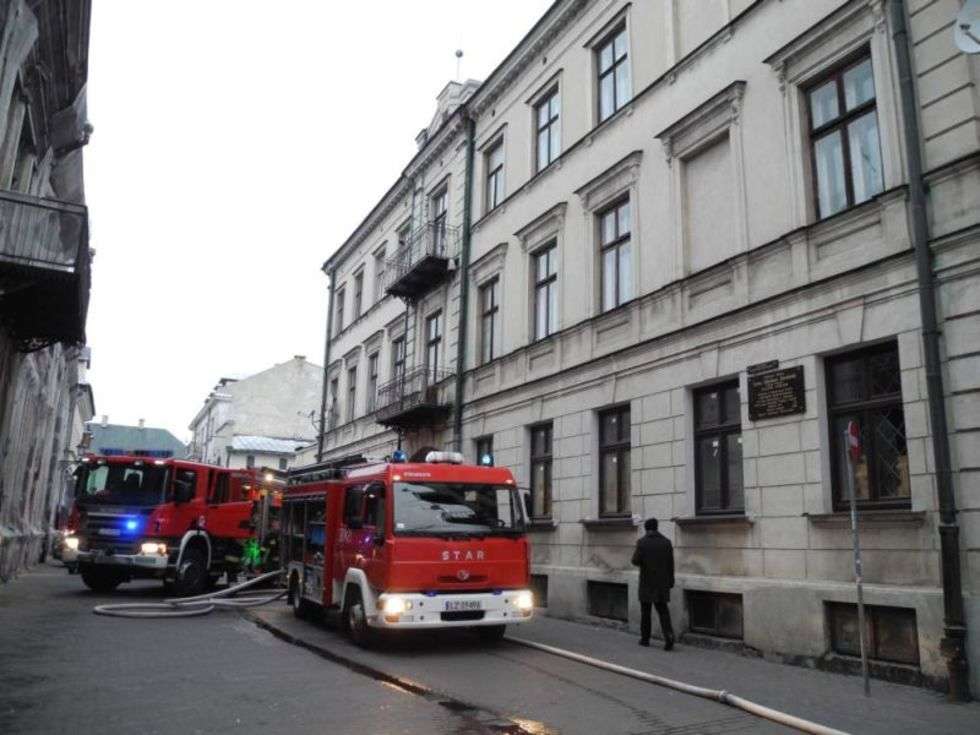  Pożar w Zamościu (zdjęcie 4) - Autor: KM PSP Zamość