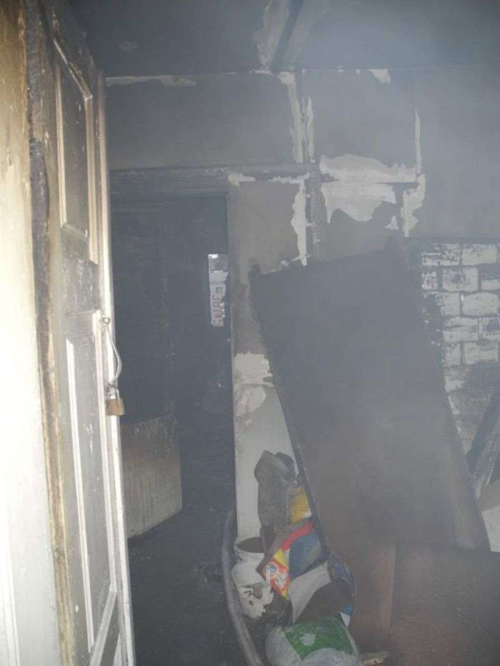  Pożar w Zamościu (zdjęcie 5) - Autor: KM PSP Zamość