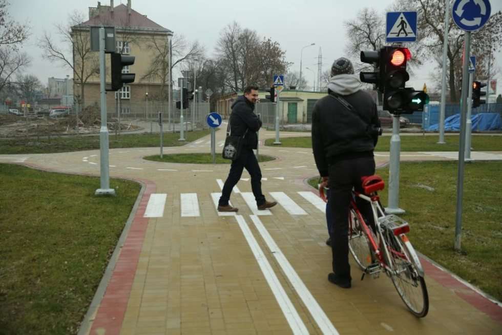  W Lublinie na terenie MOSiR przy al. Zygmuntowskich powstało miasteczko ruchu drogowego. Fot. Maciej Kaczanowski 