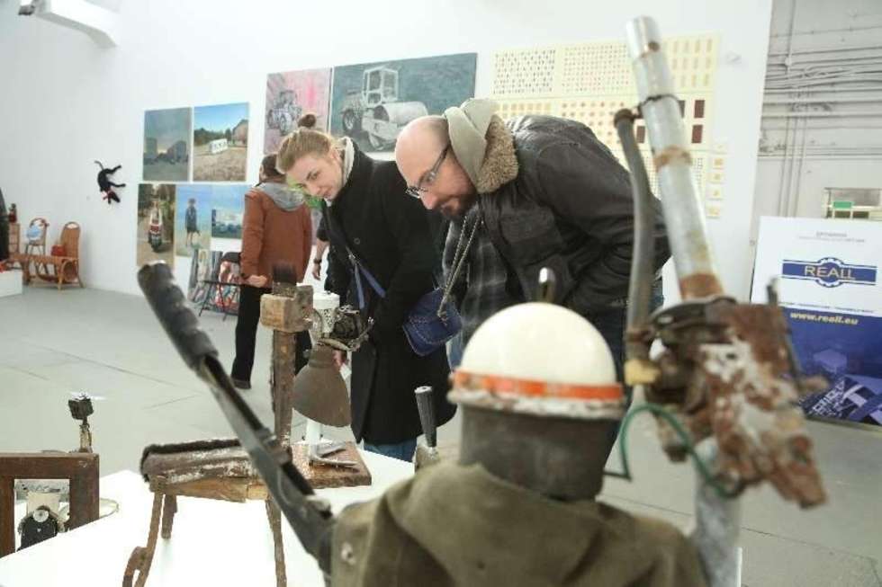  W lubelskiej Galerii Labirynt przy ul. Popiełuszki 5 odbywają się Targi Młodej Sztuki ART INN. Fot. Maciej Kaczanowski