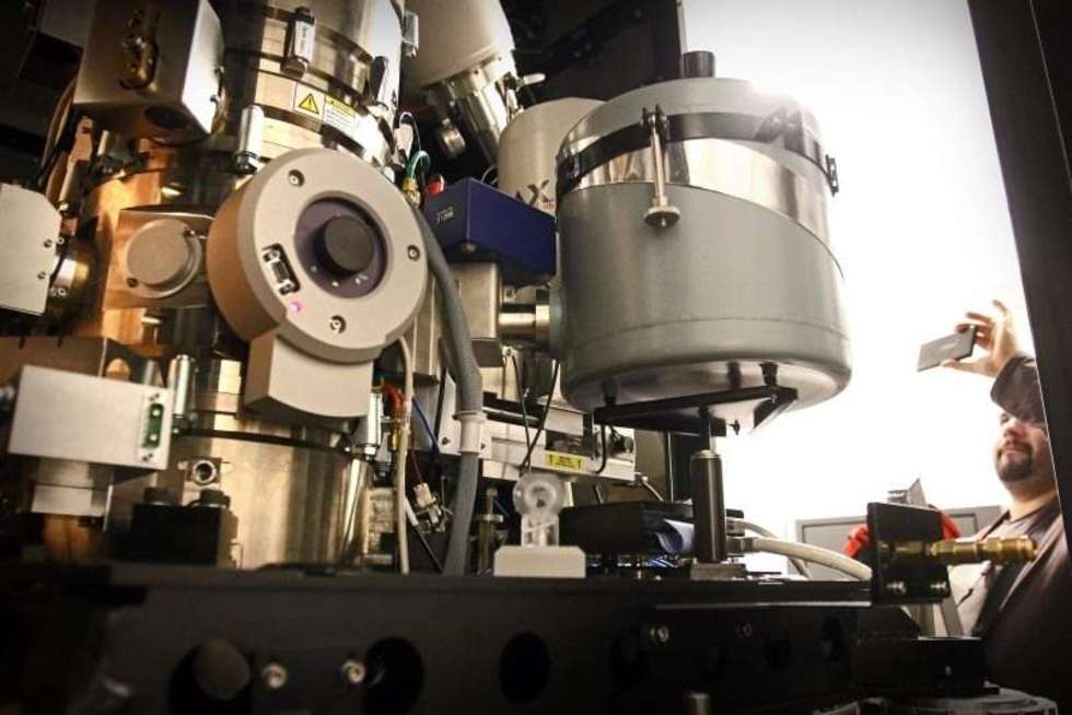  Mikroskop elektronowy Titan na Wydziale Chemii UMCS (zdjęcie 4) - Autor: Wojciech Nieśpiałowski