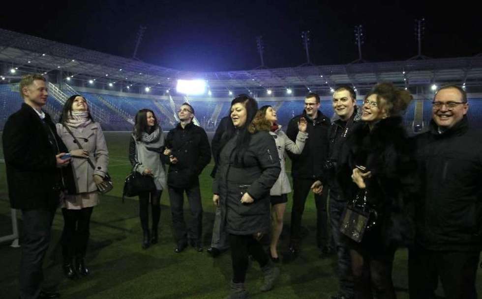  Walentynki na stadionie Arena Lublin. Fot. Maciej Kaczanowski
