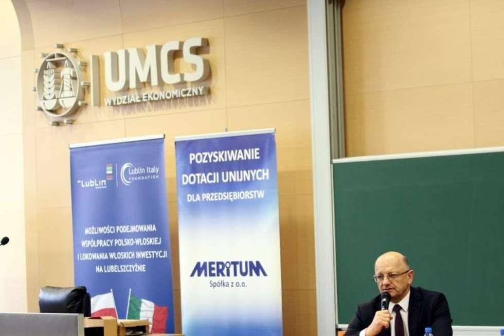  Prezydent Krzysztof Żuk na UMCS (zdjęcie 12) - Autor: AS